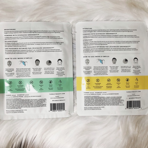•SOLD• Farmacy Coconut Gel Sheet Mask Bundle - Picture 2 of 5